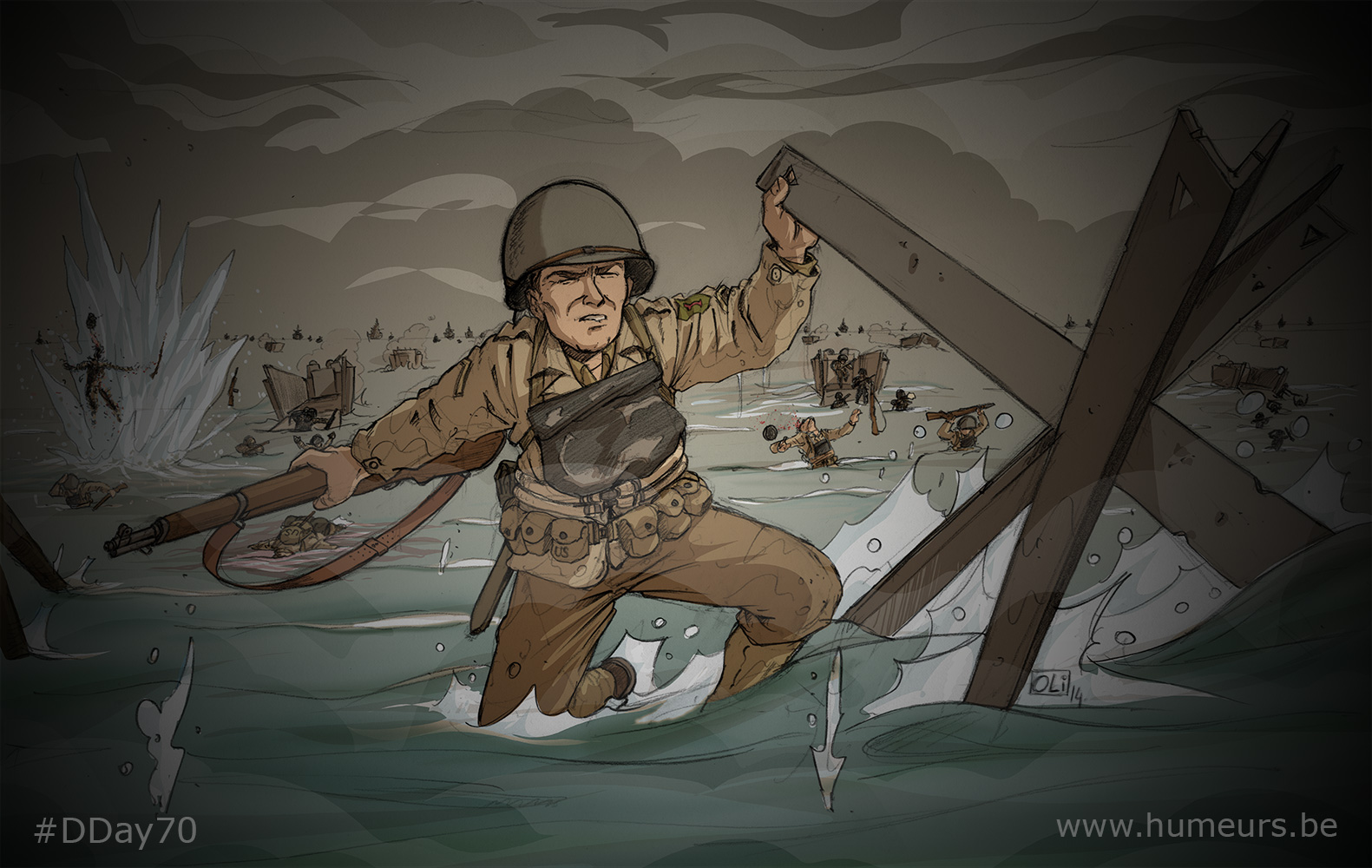 DDay70-Oli-Normandie-1944