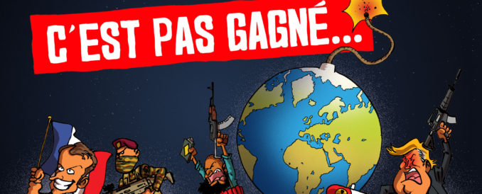 « C’est pas gagné », le premier recueil de dessins de presse d’Oli !